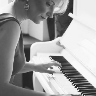 Bianca Balzer Autogrammkarten Piano